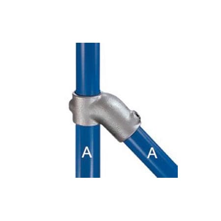 Kee Safety Kee Safety - 12 7 - 45 Degree Single Socket Tee, 1-1/4" Dia. 12 7